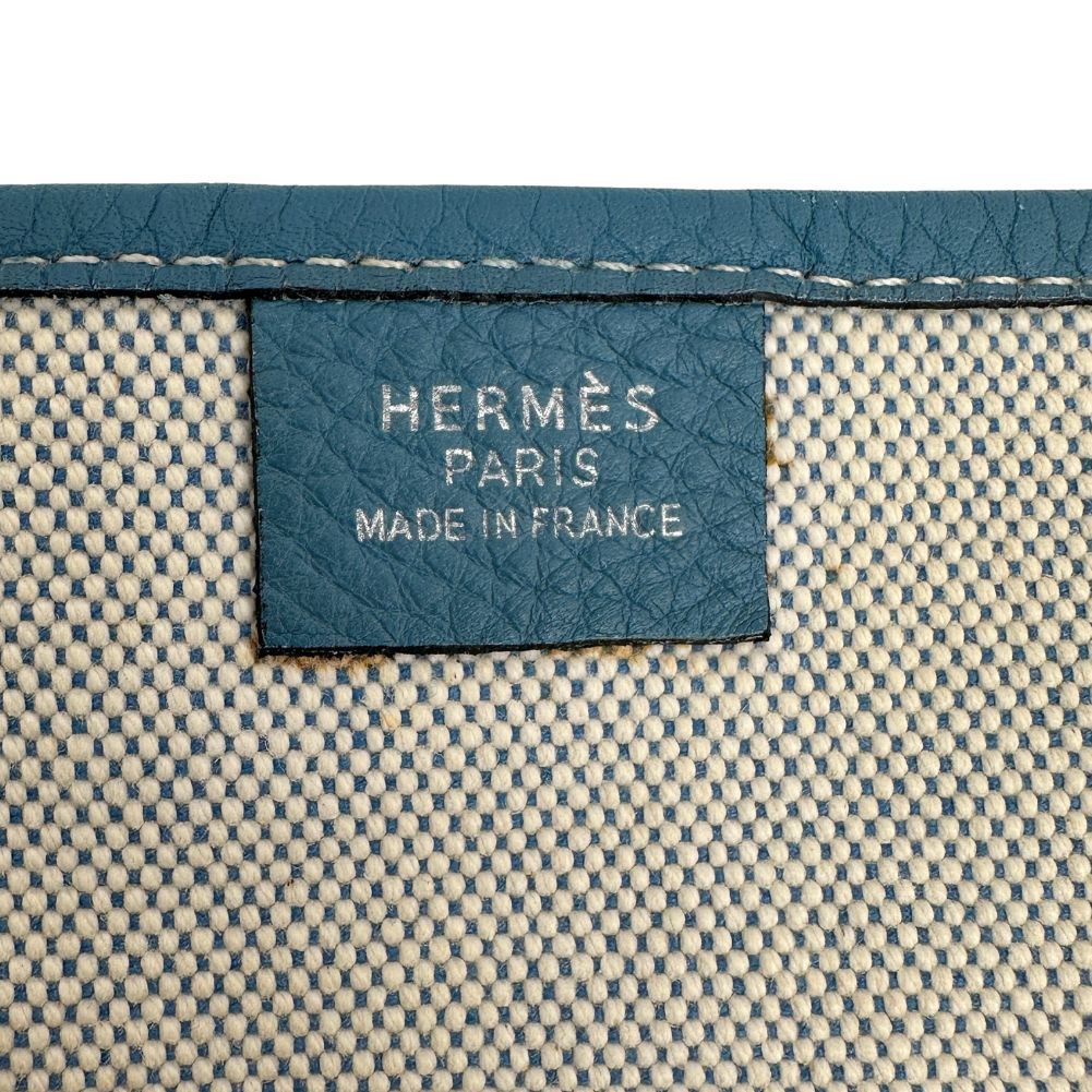HERMES】エルメス ジャルディニエ PM エプロン キャンバス HERMES】エルメス ジャルディニエ PM エプロン キャンバス