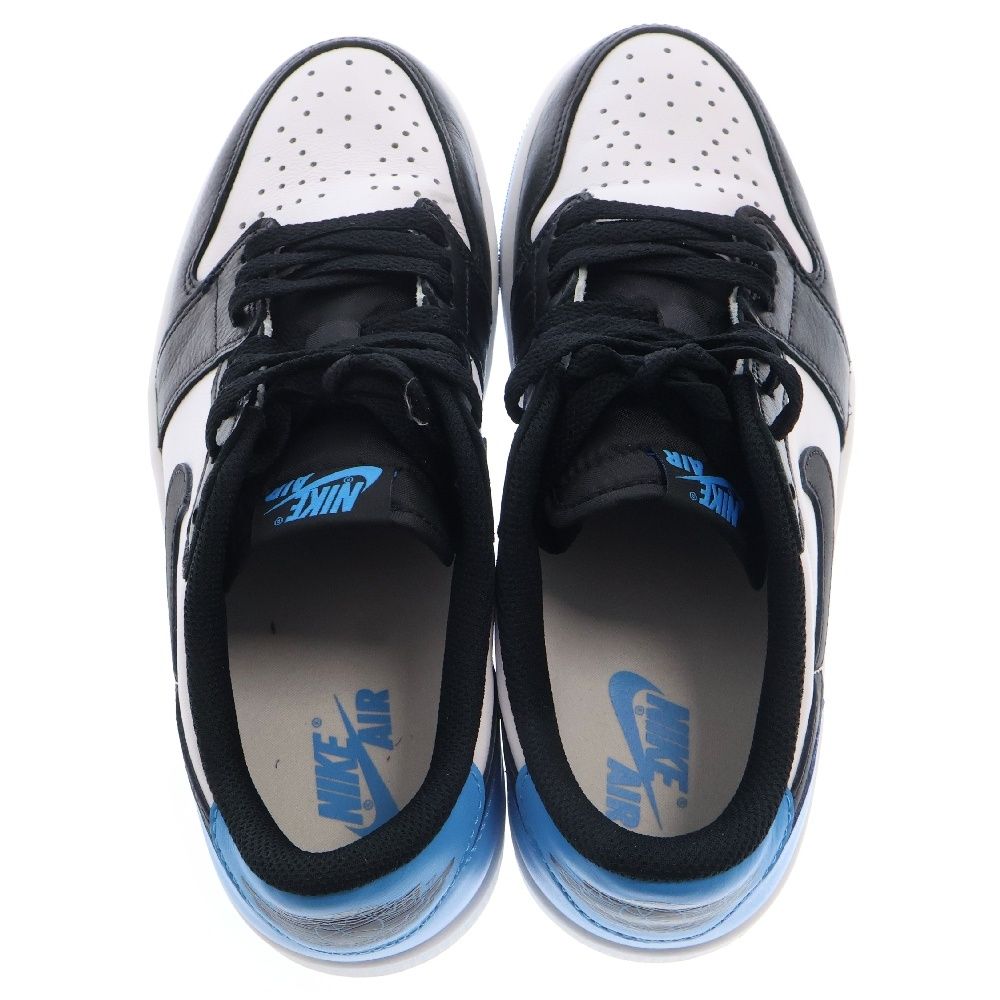 NIKE (ナイキ) AIR JORDAN 1 LOW OG BLACK POWDER BLUE UNC エア 