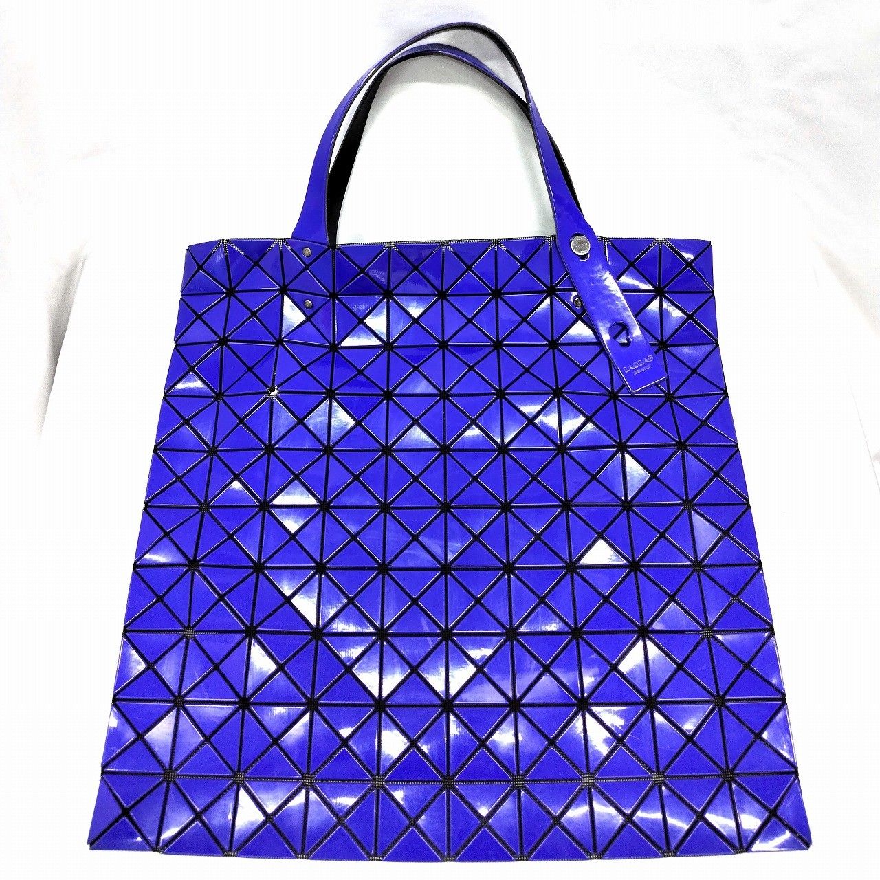 バオバオ イッセイミヤケ(BAOBAO ISSEY MIYAKE) プリズム 10×10 トートバッグ ブルー 【中古】 MK-147 - メルカリ