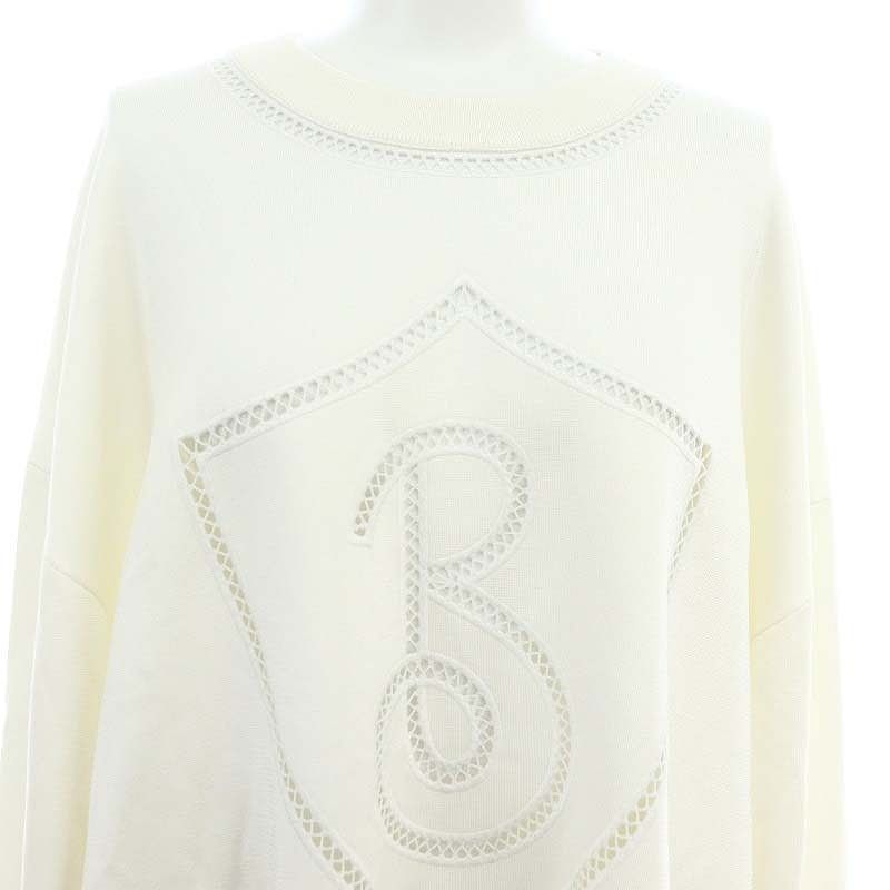 BURBERRY ホワイト 長袖カットソー S