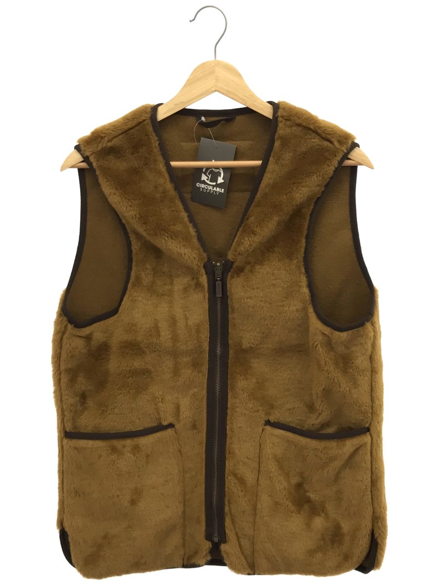 タグ付未使用 Barbour ファー ベスト ジャケット サイズ36 ブラック