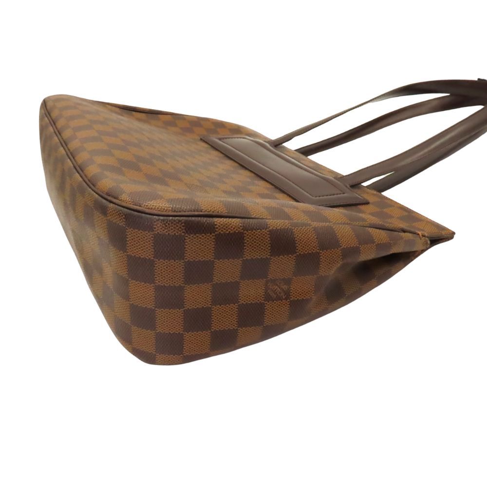 LOUIS VUITTON ダミエ パリオリPM トートバッグ ブラウン LOUIS VUITTON ダミエ パリオリPM トートバッグ ブラウン ルイヴィトン