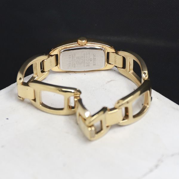 QZ CABANE DE ZUCCA 1N01-0LA0 黄色文字盤 レディース腕時計 2000000