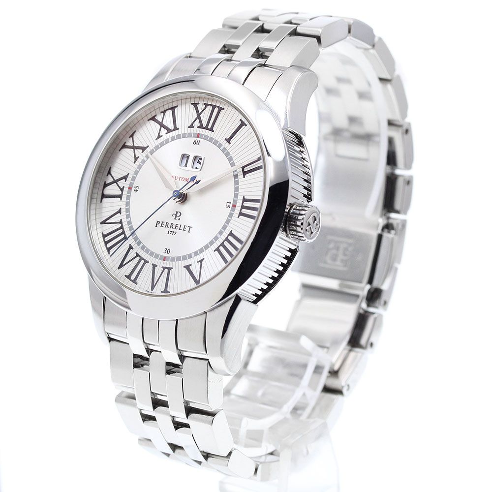 ペルレ PERRELET A1025 デイト 自動巻き メンズ_903294 - メルカリ 