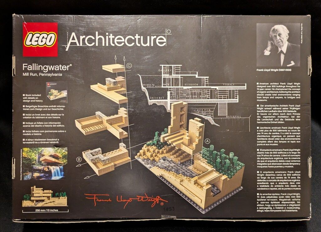 LEGO BUILDING TOY FALLINGWATER 21005
