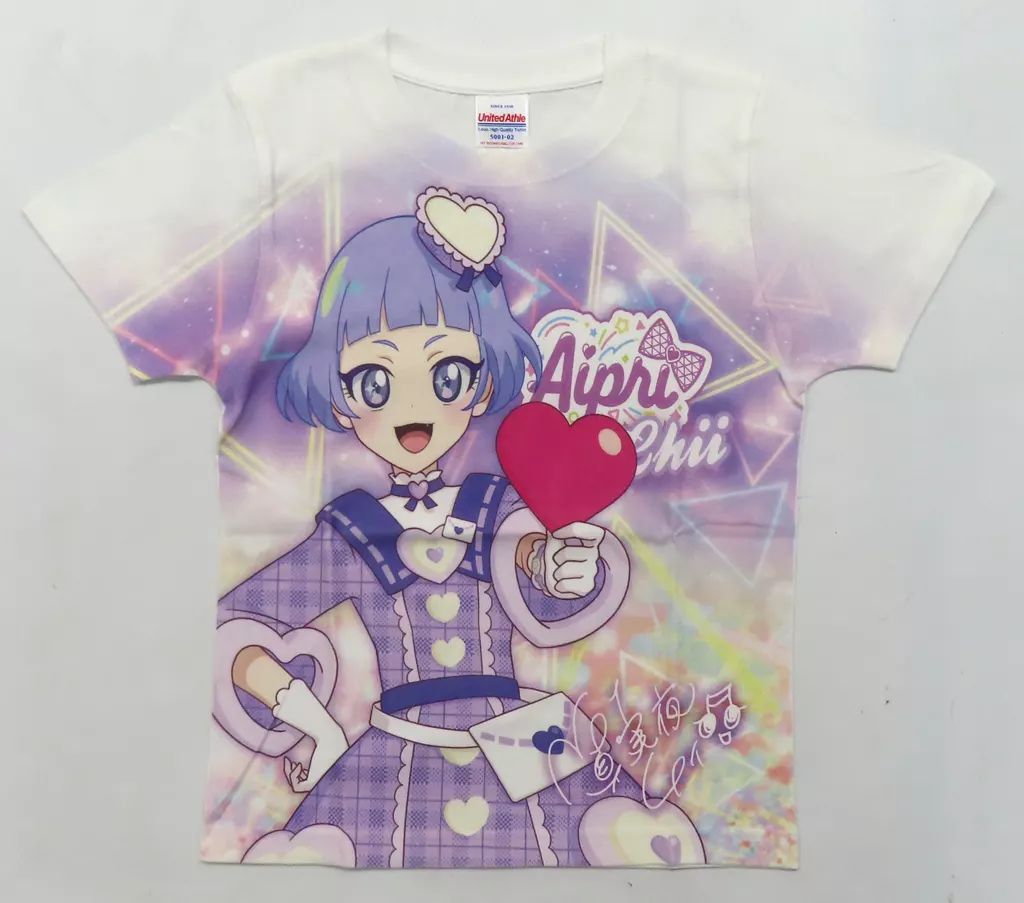中古】Tシャツ 真実夜チィ フルグラフィックTシャツ パープル キッズ