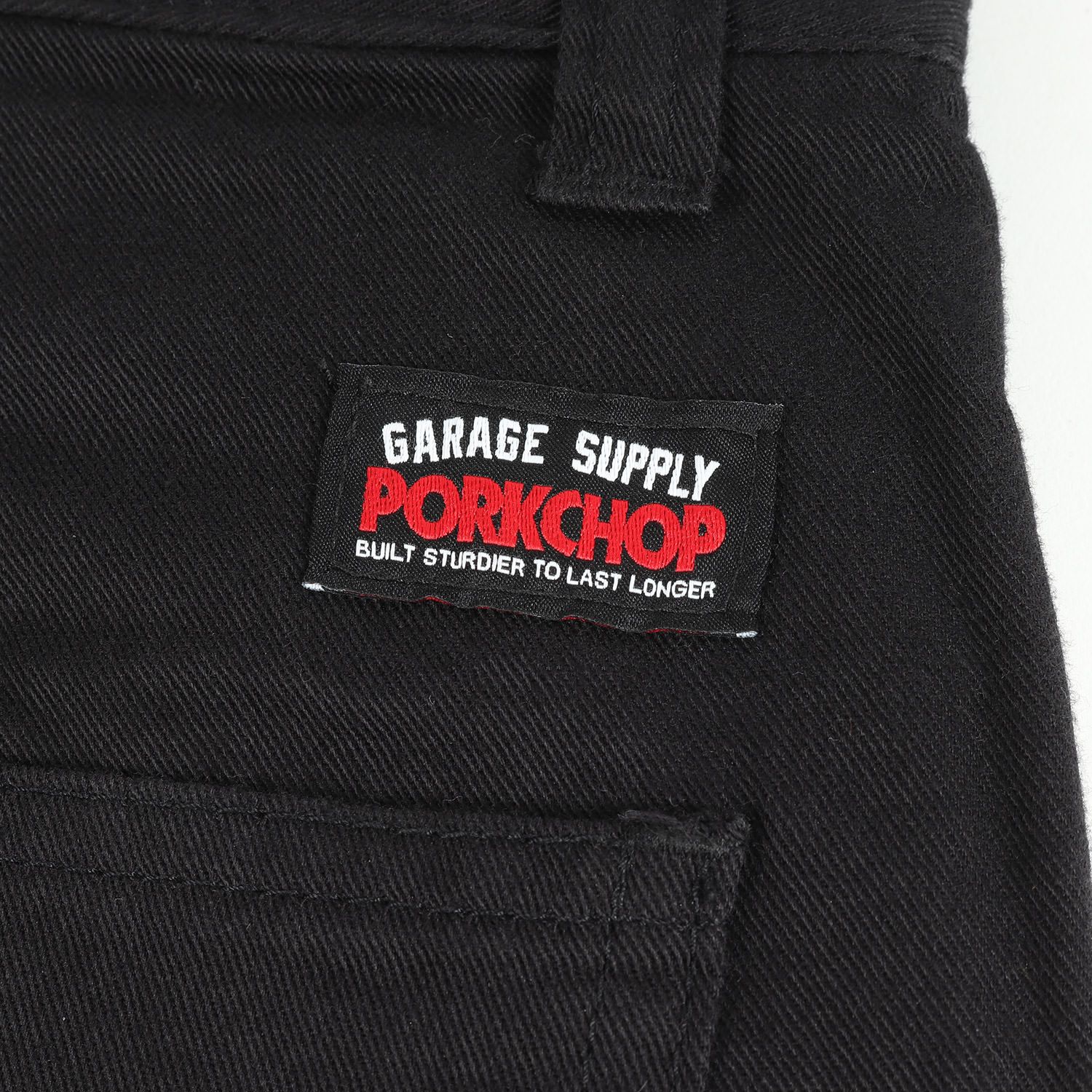 PORKCHOP GARAGE SUPPLY ポークチョップガレージサプライ パンツ コットンツイル ワークパンツ STANDARD WORK  PANTS ブラック 黒 M ボトムス ズボン カジュアル ブランド - メルカリ