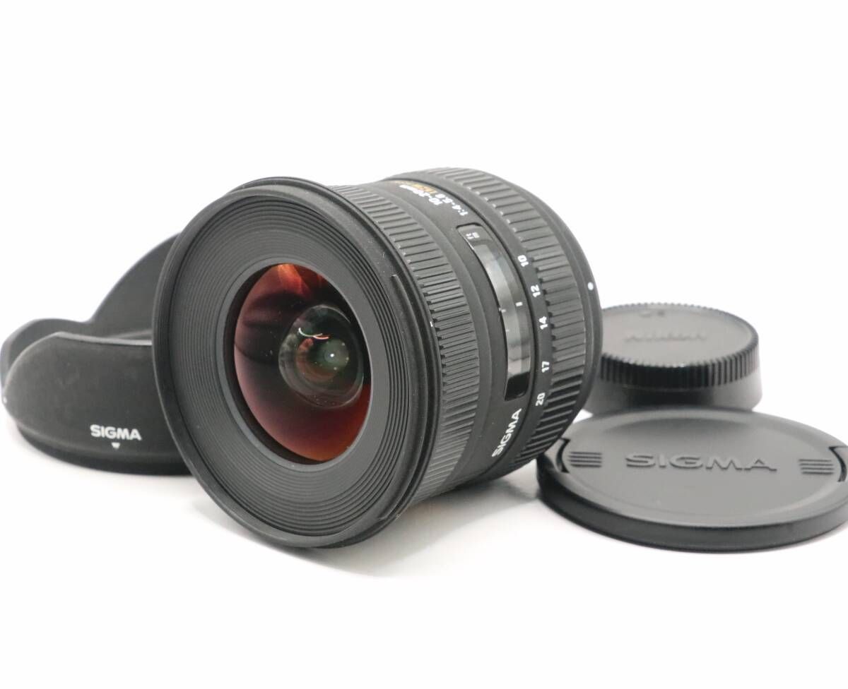 上品 シグマ SIGMA 10-20mm F4-5.6 AF EX DC HSM NIKONニコン用 W0477＃2299
