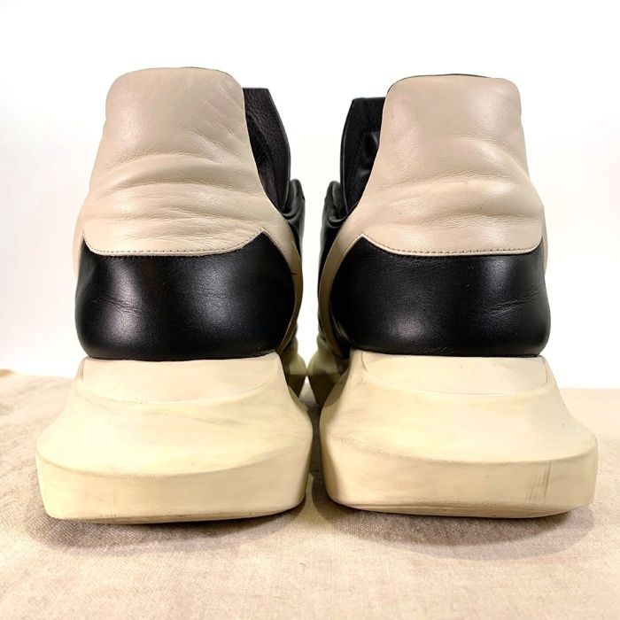 Rick Owens リックオウエンス 22AW GEO GETHRUNNERS ジオ ゲスランナー ローカットレザースニーカー RR02B2803  Size 43 - メルカリ