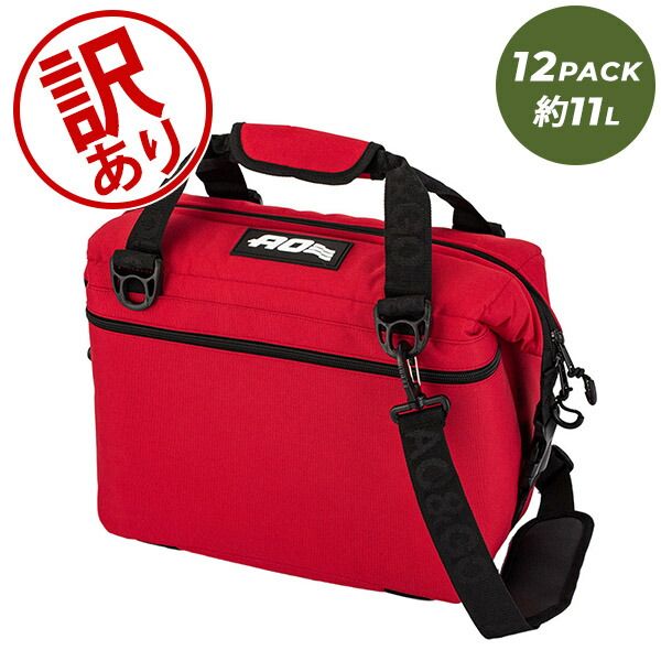 エーオー クーラーズ AO Coolers クーラーバッグ 12パックキャンバス ソフトクーラー AO12 約11L ソフトクーラーバッグ アウトドア 軽量 アウトレット AOC71003-290