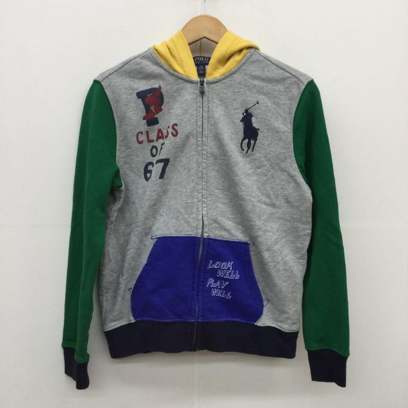 POLO RALPH LAUREN ポロラルフローレン パーカー 長袖 クレイジーパターン ZIPフーディー