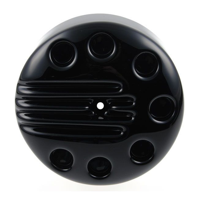 CULT-WERK air cleaner cover Slotted. Gloss black | 964371