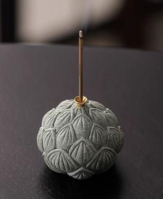 石彫 蓮蕾香挿 香炉 香道具 装飾品 工芸品 美術品 置物 - メルカリ 石彫 蓮蕾香挿 香炉 香道具 装飾品 工芸品 美術品 置物 - メルカリ
