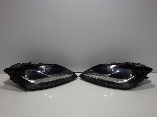 コーティングアウディTTクーぺヘッドライト左右
