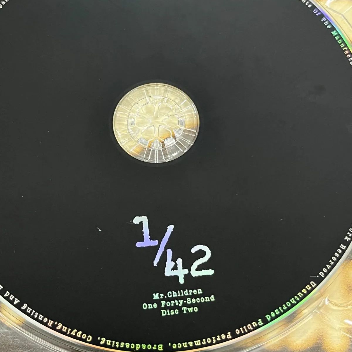 Mr.Children （限定盤） １／４２ One Forty-Second 中古CD 【D22