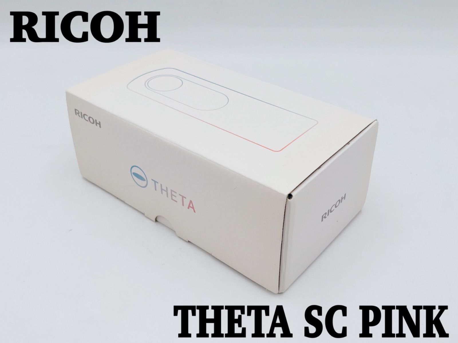 人気カラー RICOH THETA SC PINK 360度カメラ リコー シータ ピンク