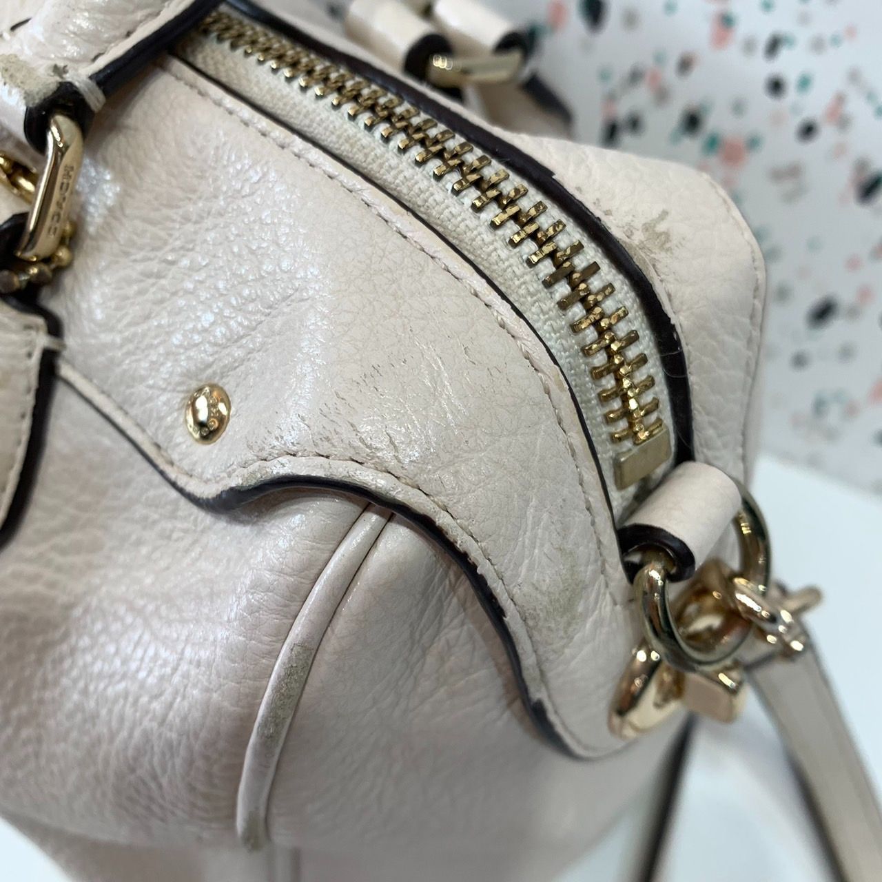 COACH コーチ 2WAY ミニボストン ショルダーバッグ ななめ掛け 