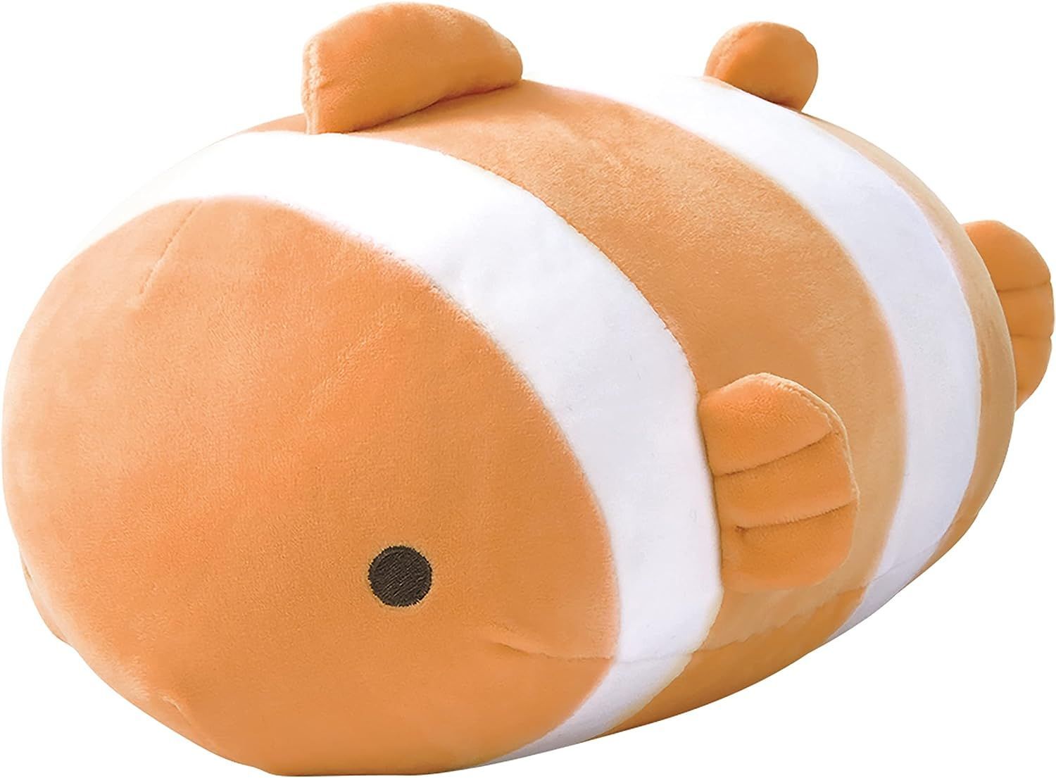 【特別セール】u003eクマノミ ボルスターu003c りぶはあと ボルスタークッション マシュマロアクアミエ クマノミ W15xD27xH14cm 68229-21