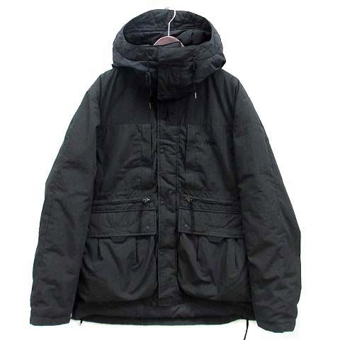 ナンガ NANGA タキビ ダウン ジャケット フード TAKIBI DOWN JACKET チャコールグレー L