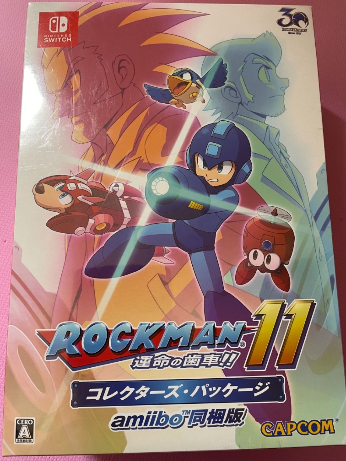 ロックマン11 Switch コレクターズ・パッケージ amiibo同梱版 - メルカリ