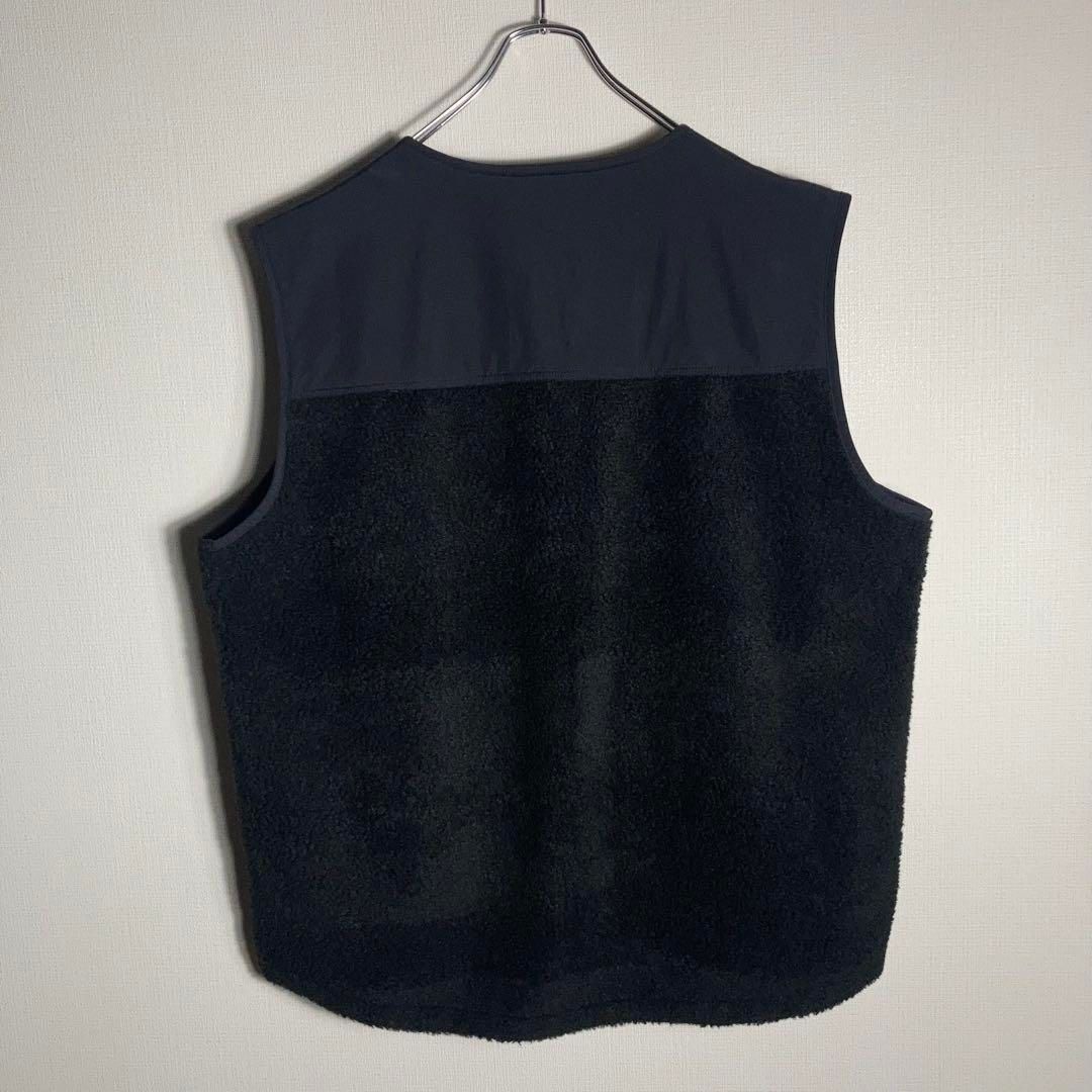 新品未使用タグ付き】RALPH LAUREN 切り替えボアベスト 刺繍 XL