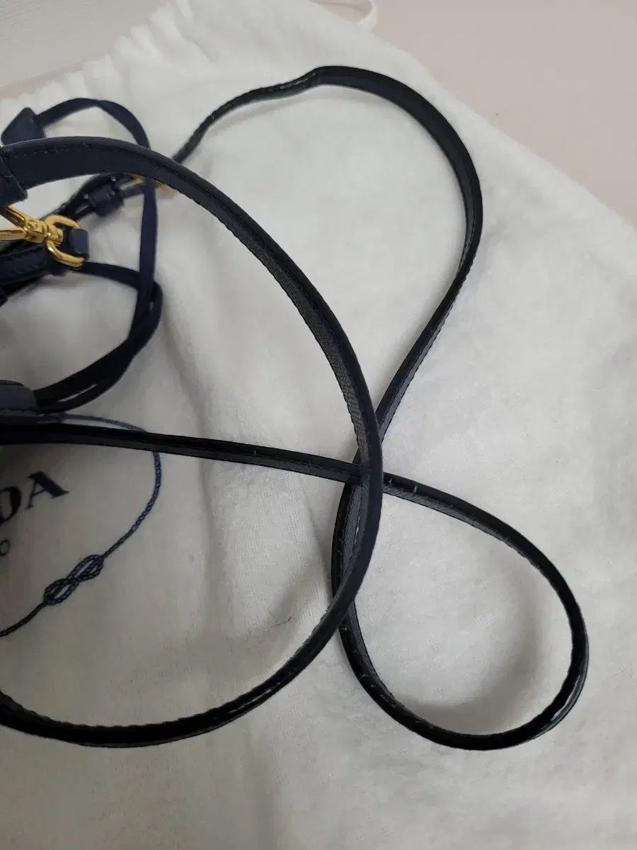 バケットバッグ ネイビー