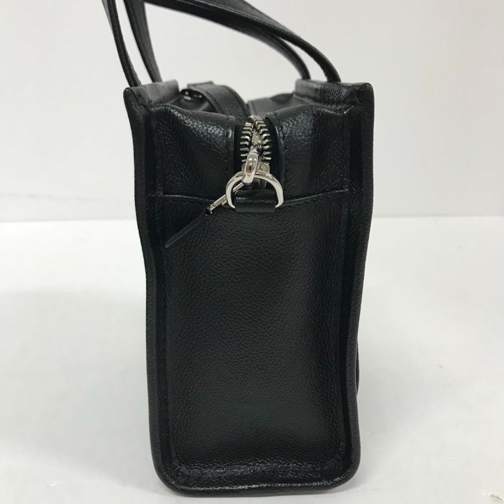 08w3880 BALENCIAGA バレンシアガバザールショッパーXXS黒レザー