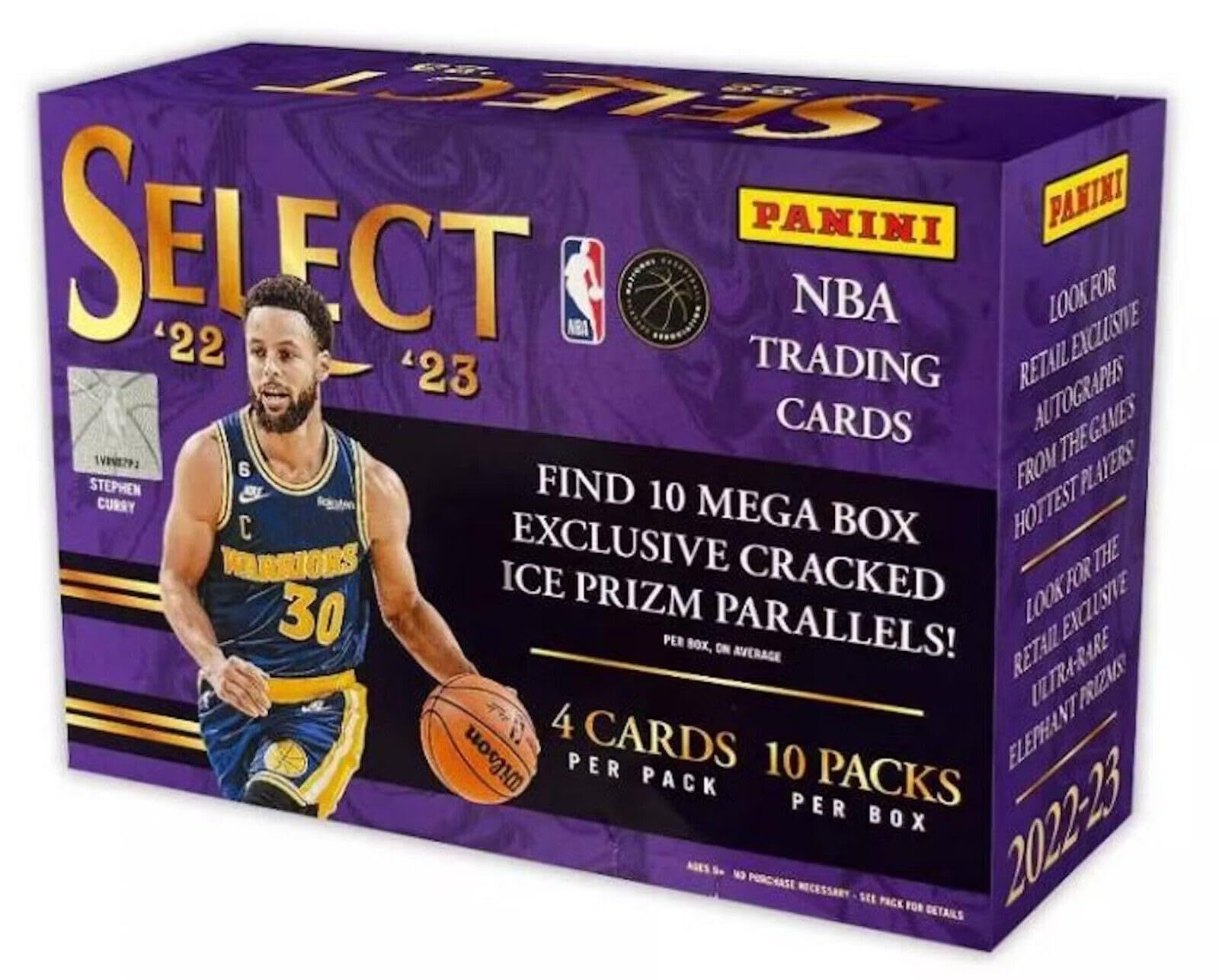 NBA 2022-23 Panini Select Basketball Trading Card Mega Box パニーニ セレクト バスケットボール トレーディング カード メガボックス [並行輸入品] 