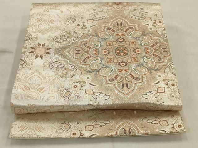 平和屋着物◎西陣 とみや織物謹製 とみや帯 六通柄袋帯 万華光錦