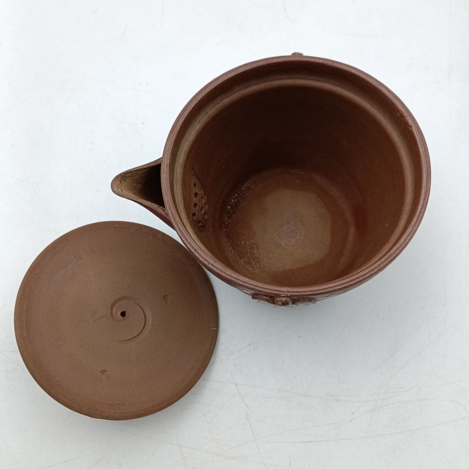 備前焼 宝瓶(ほうひん)／つまみが龍／送料込み 宝瓶 龍 備前焼 宝瓶(