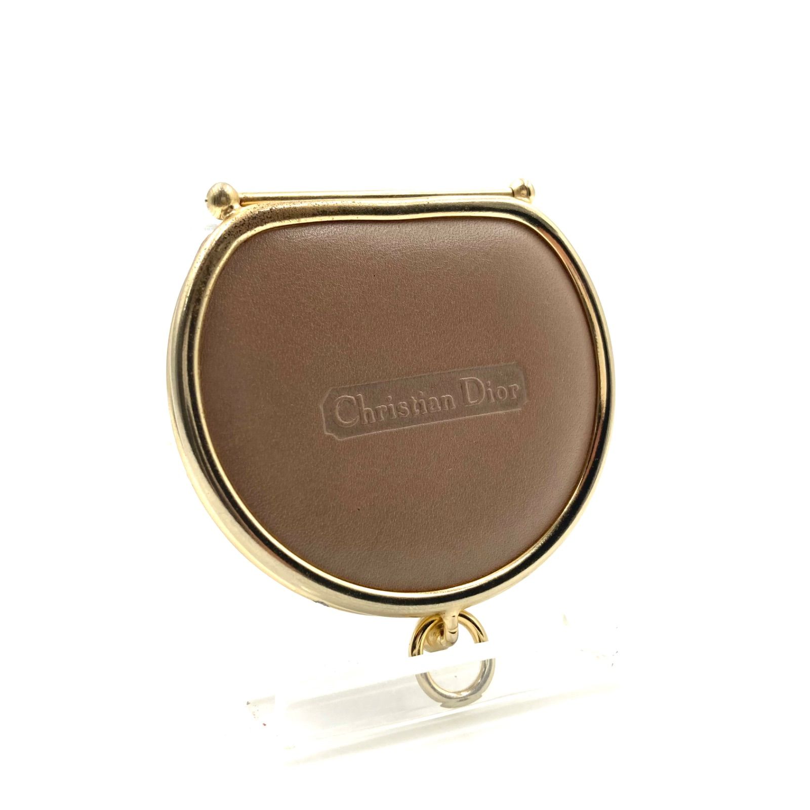 極美品‼️ Christian Dior コインケース　トロッター　ゴールド金具 Christian Dior クリスチャンディオール トロッター コイン