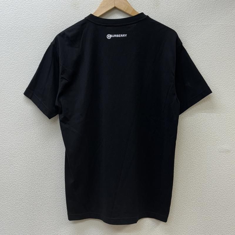 【美品】バーバリーロンドンイングランド LOVEプリント 黒 Tシャツ BURBERRY バーバリー Tシャツ 半袖 