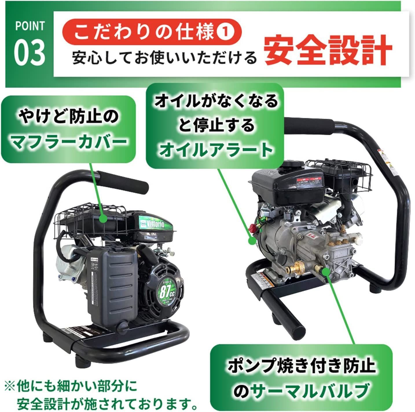 蔵王産業 ZAOH エンジン洗浄機 ヴィットリオ Vittorio 10m高圧ゴムホース標準付属 ZE-1006-10 - メルカリ