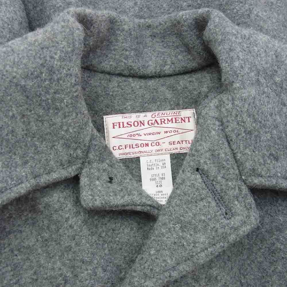 FILSON ダブルマッキーノクルーザー　90s アメリカ製 90年代 90s フィルソン アメリカ製 ベージュ | ビンテージ古着屋