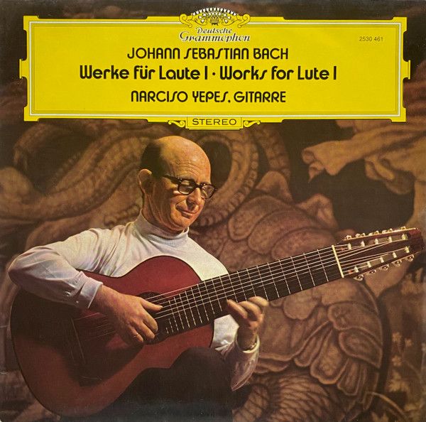 独LP Johann Sebastian Bach - Narcis Werke Fur Laute I