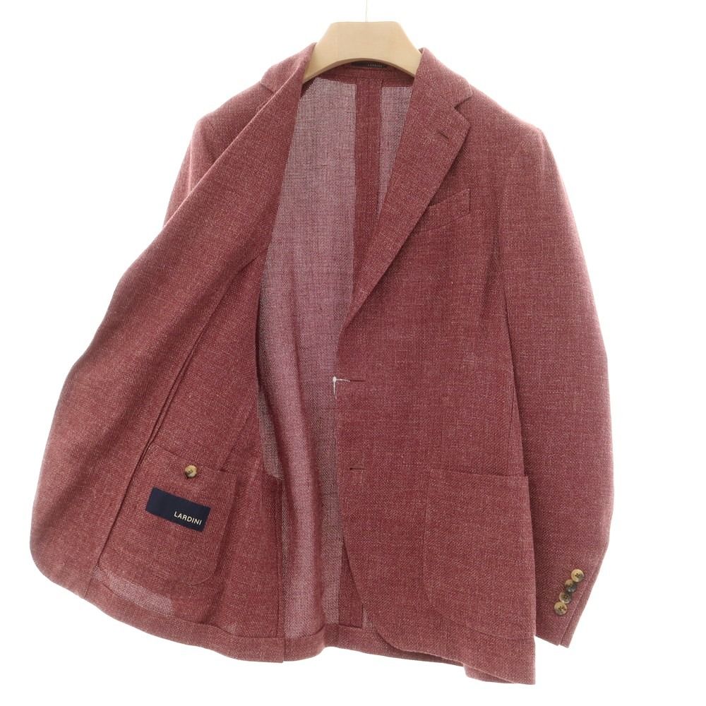中古】ラルディーニ LARDINI リネンコットンシルク テーラード 