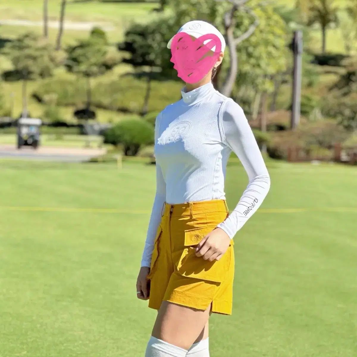 人気 レディースゴルフウェア リップ ハイブリッド モクネック Tシャツ