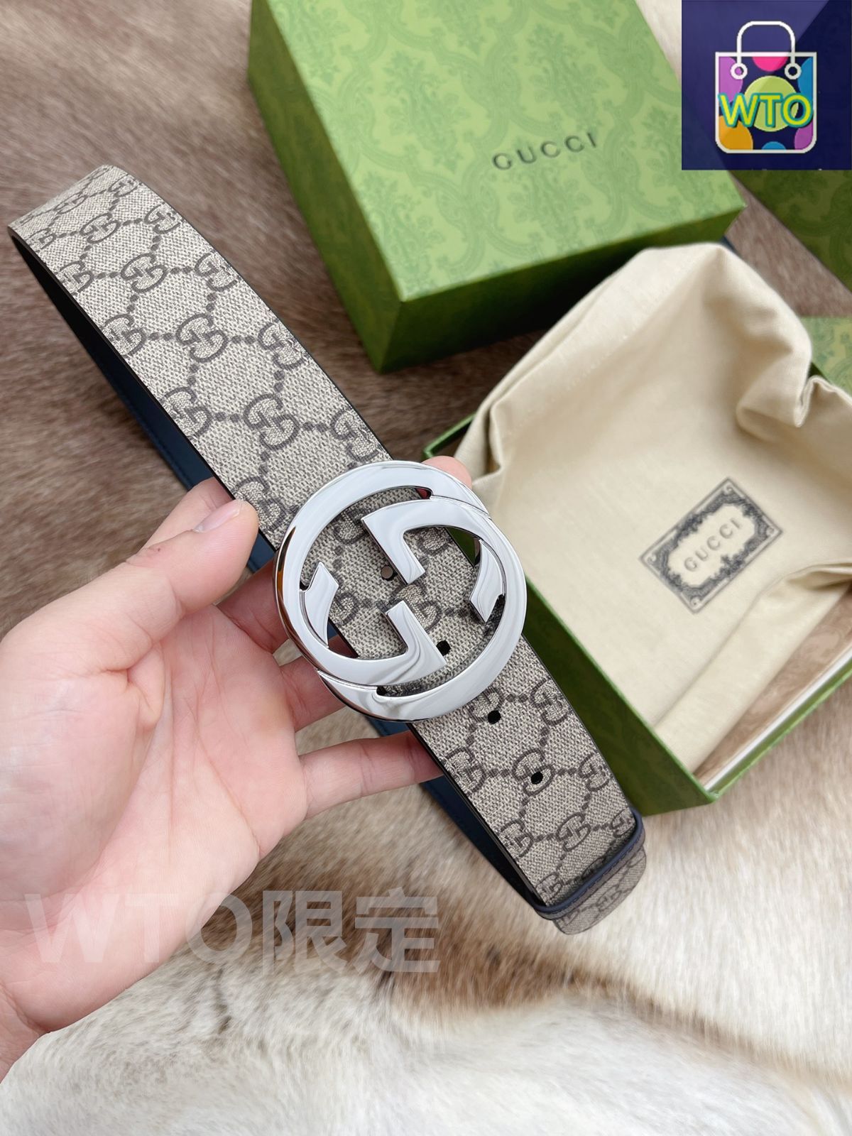 今日特価】Gucci グッチ ダブル G ベルト - メルカリ
