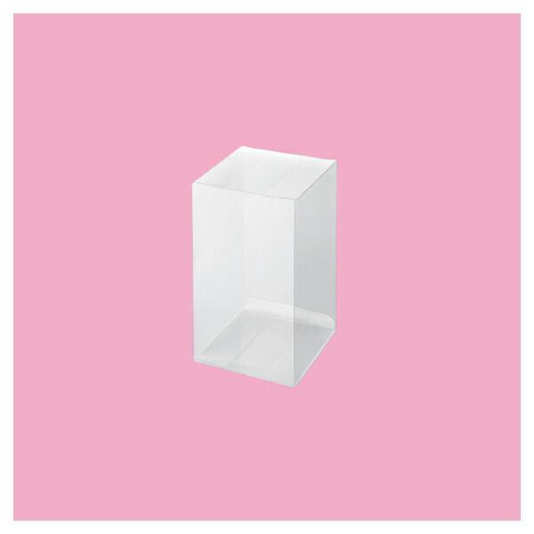 【まとめ買い10個セット品】クリアボックス 9×9×18cm 10枚  61-549-82-9 【 ラッピング用品 ギフトボックス クリアボックス クリアボックス 】