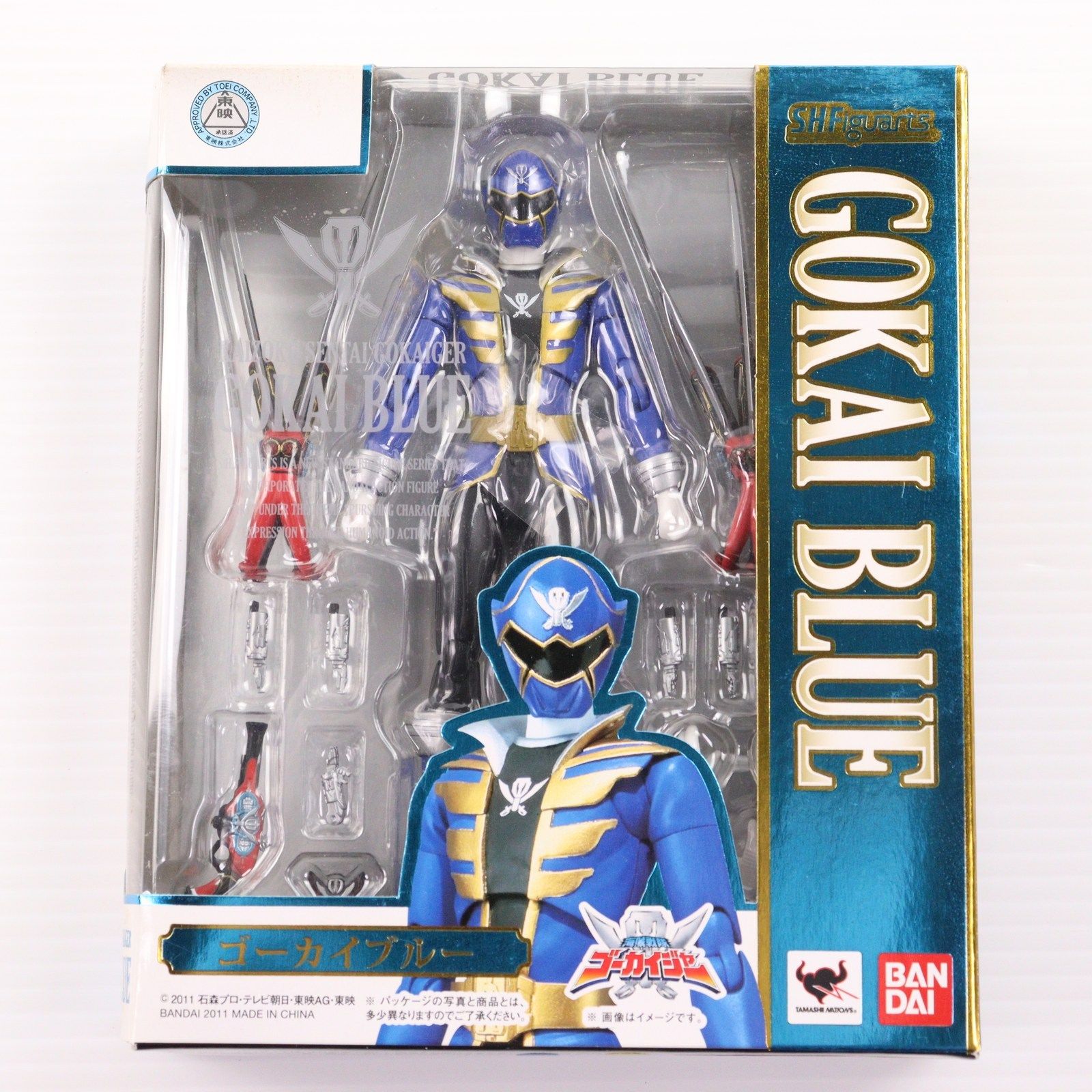 「海賊戦隊ゴーカイジャー」 ゴーカイブルー 初回特典 専用ゴーカイダリン付属 初回特典付属 S.H.Figuarts(フィギュアーツ) ゴーカイブルー