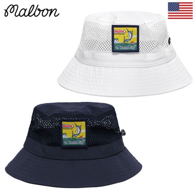 Malbon Golf BUCKETS CITY BUCKET HAT バケットハット L/XL 2023