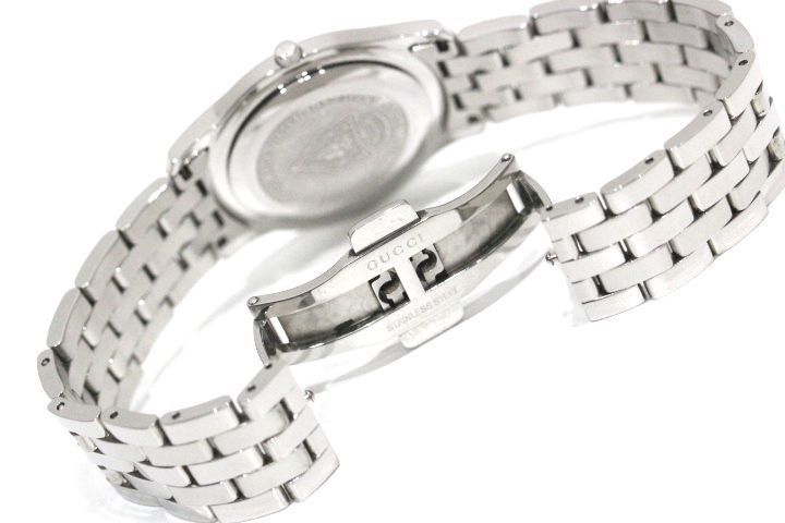 美品‼️ グッチ メンズ 5500M クォーツ Gクラス