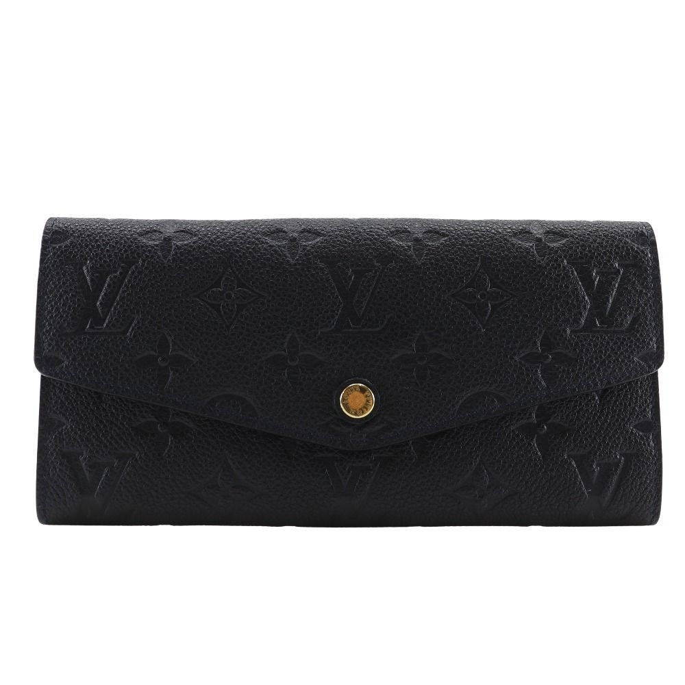 LOUIS VUITTON ルイ ヴィトン ポルトフォイユ キュリユーズ M60565 モノグラムアンプラント ノワール 黒 CA1123 ユニセックス 長財布