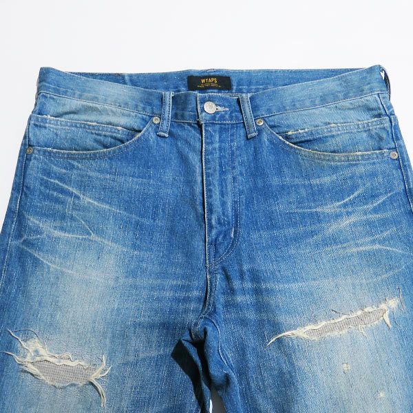 WTAPS ダブルタップス 16SS BLUES.VERY SKINNY.TRASH/TROUSERS.COTTON 