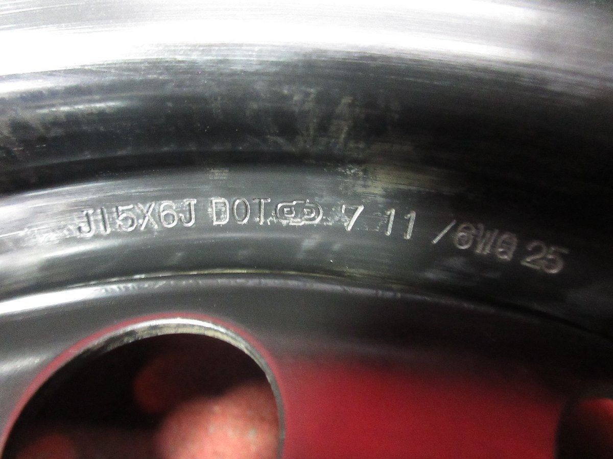  スチール ホイール 4本 トヨタ ヴォクシー ノア 60系 70系 80系 15 6 J 5穴 PCD 114 3 47 ハブ径 60 51193 H L 14インチ ホイール