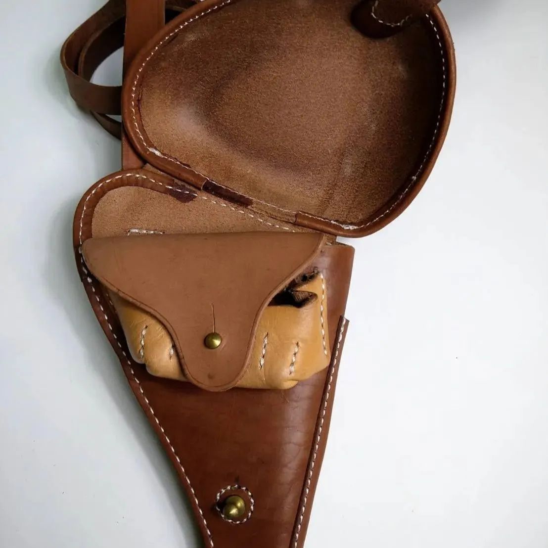 ☆希少品☆新品・未使用 日本軍 二十六年式拳銃用 ホルスター