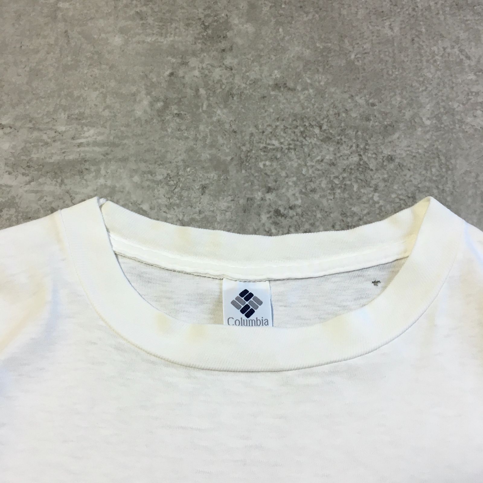 90s USA製 Columbia Fish Double sided print T-shirt #2