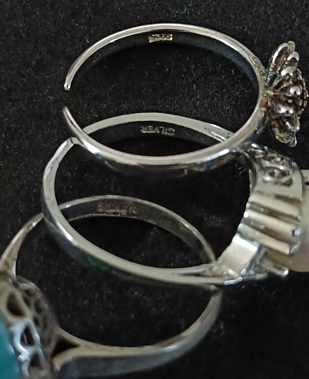 シルバーアクセサリーまとめ売り SILVER 925 - メルカリ