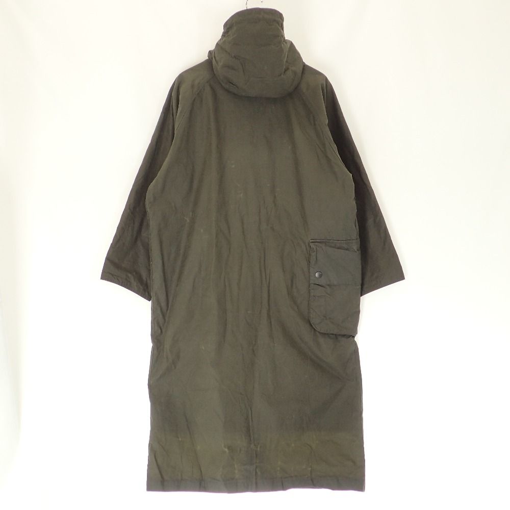 Barbour バブアー フレームワーク別注 20年製 カーキ 4226591 LONG HIKING COAT 36 - メルカリ