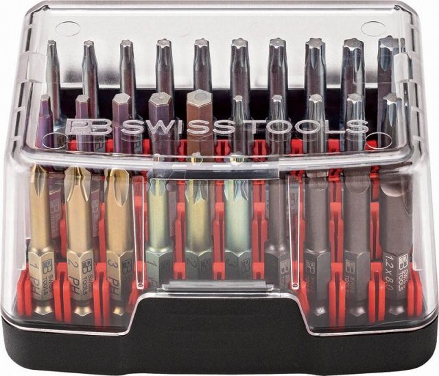 PBスイスツールズ1|4”Hex段付きビットセット ナノコート E6-990 PB SWISS TOOLS